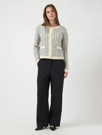 YASLivia Ls Short Knit Cardigan Noos