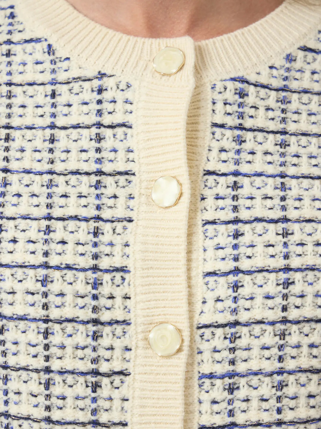 YASLivia Ls Short Knit Cardigan Noos