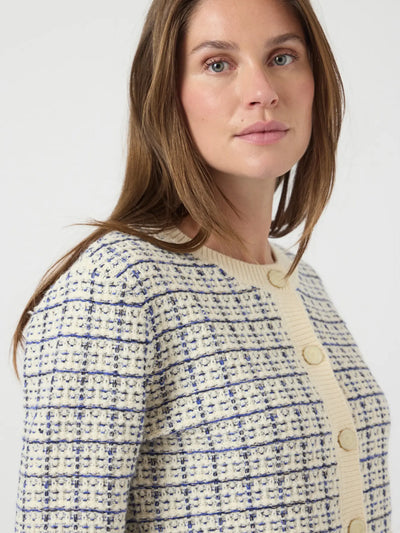 YASLivia Ls Short Knit Cardigan Noos