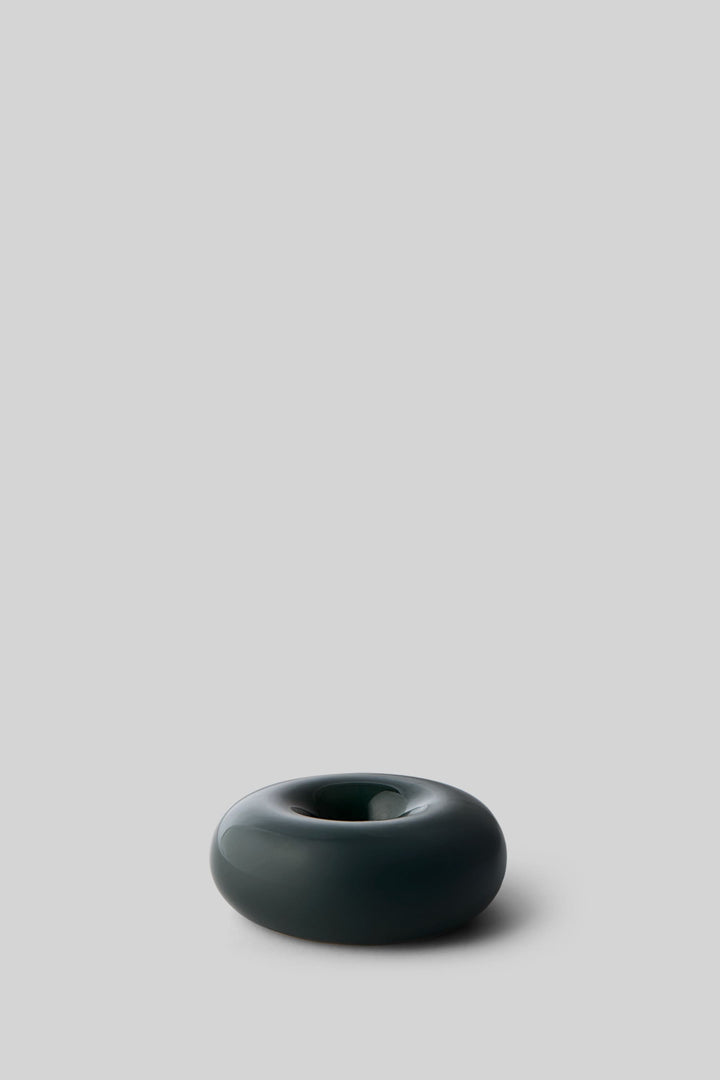 Bob Candle Holder - Small - Dark Green