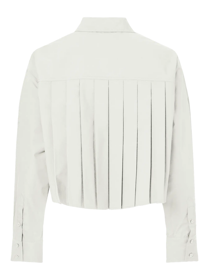 Yastamo Ls Tie Shirt S. - Star White
