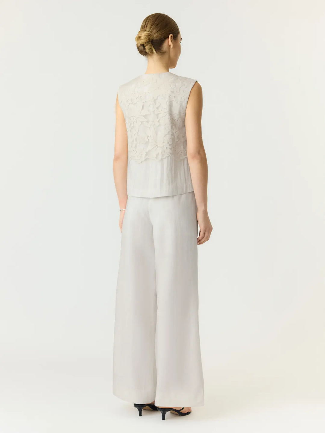 Yastama Waistcoat - Pristine Melange