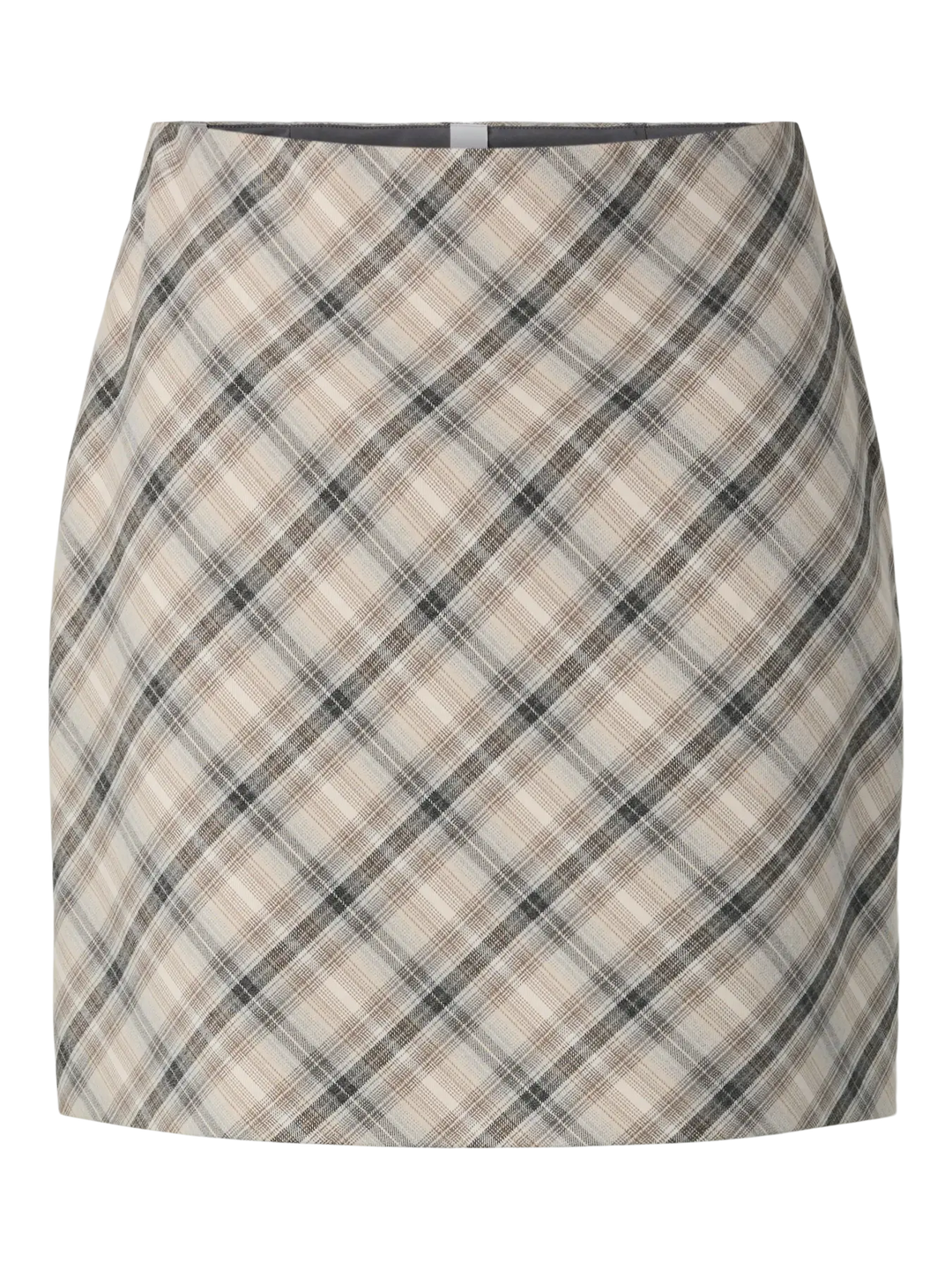 Yaschiro Hw Skirt - Dark Grey Grey Mix
