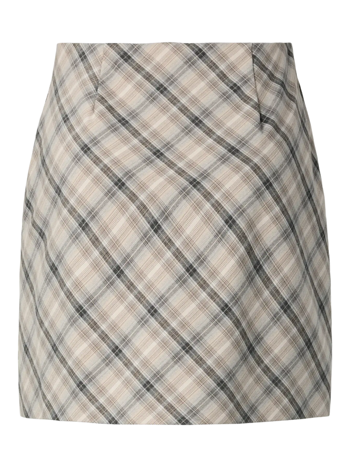 Yaschiro Hw Skirt - Dark Grey Grey Mix