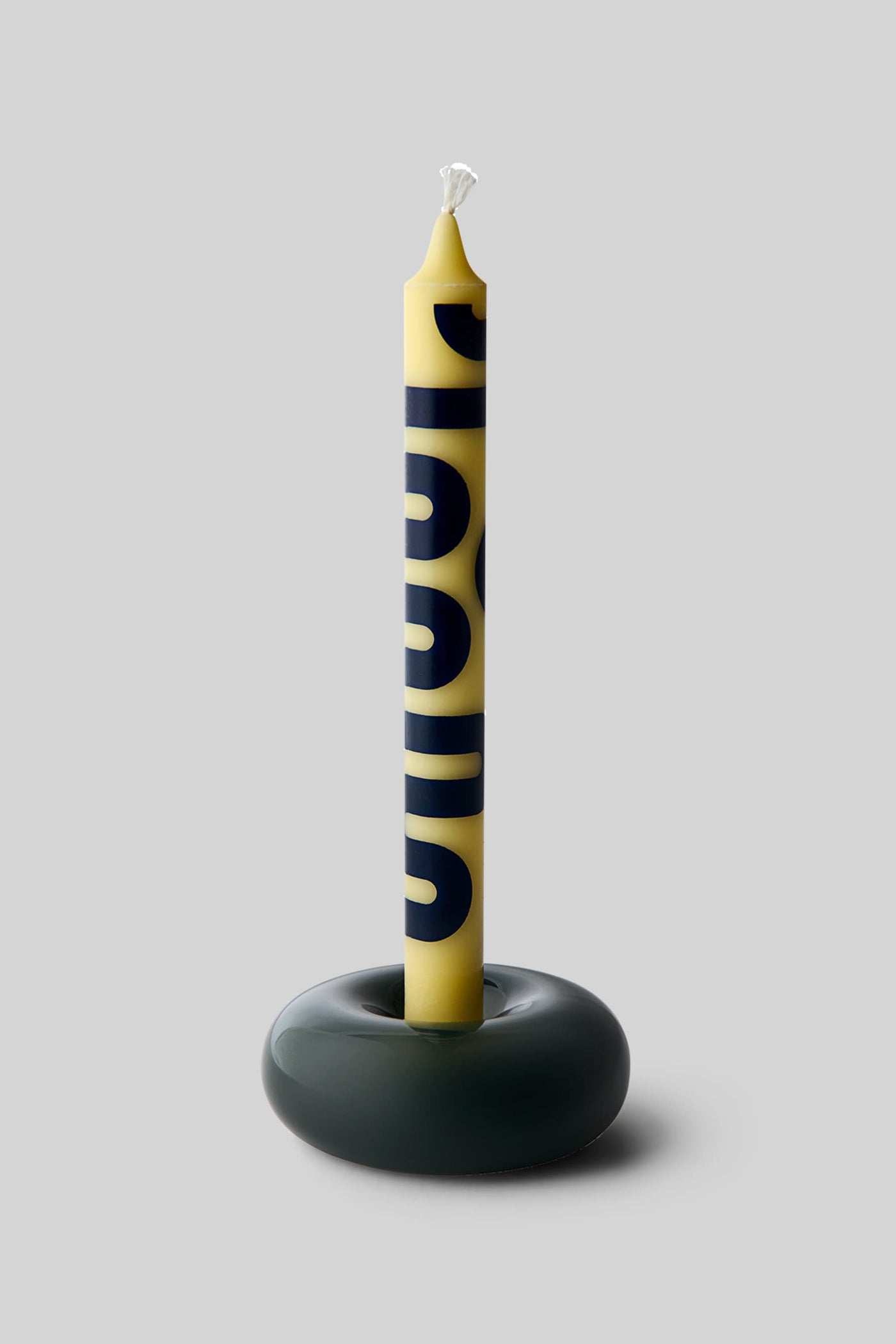 Bob Candle Holder - Small - Dark Green