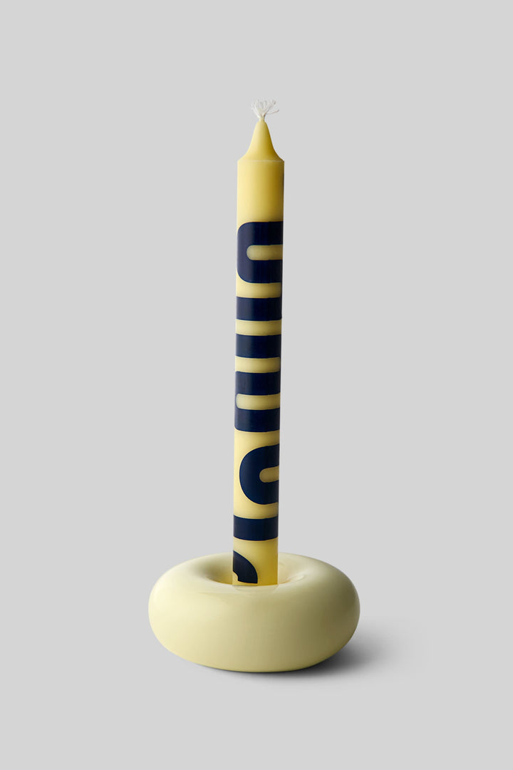 Bob Candle Holder - Small - Yellow