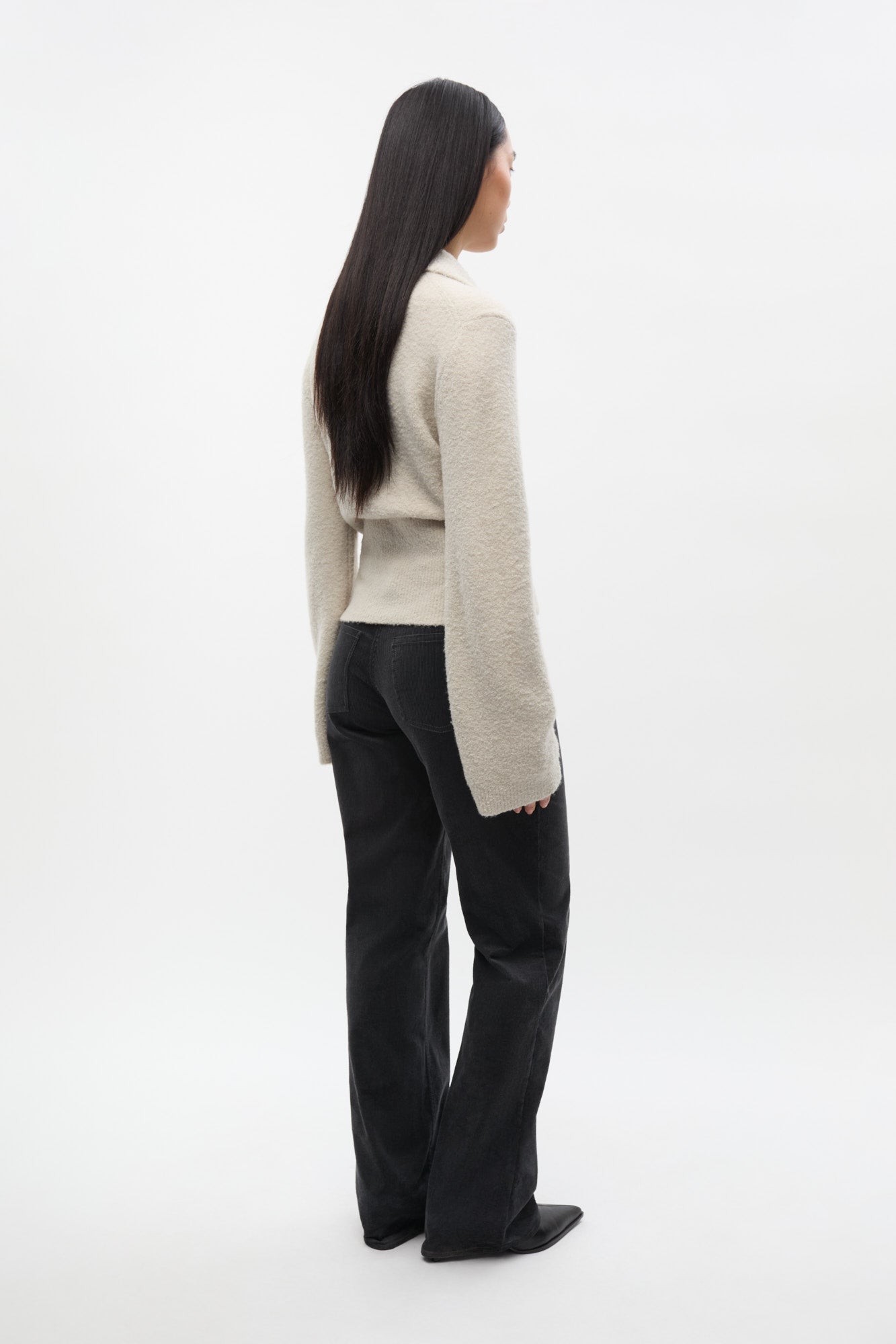 Englacia Ls Polo Knit 7288 - Moonstruck