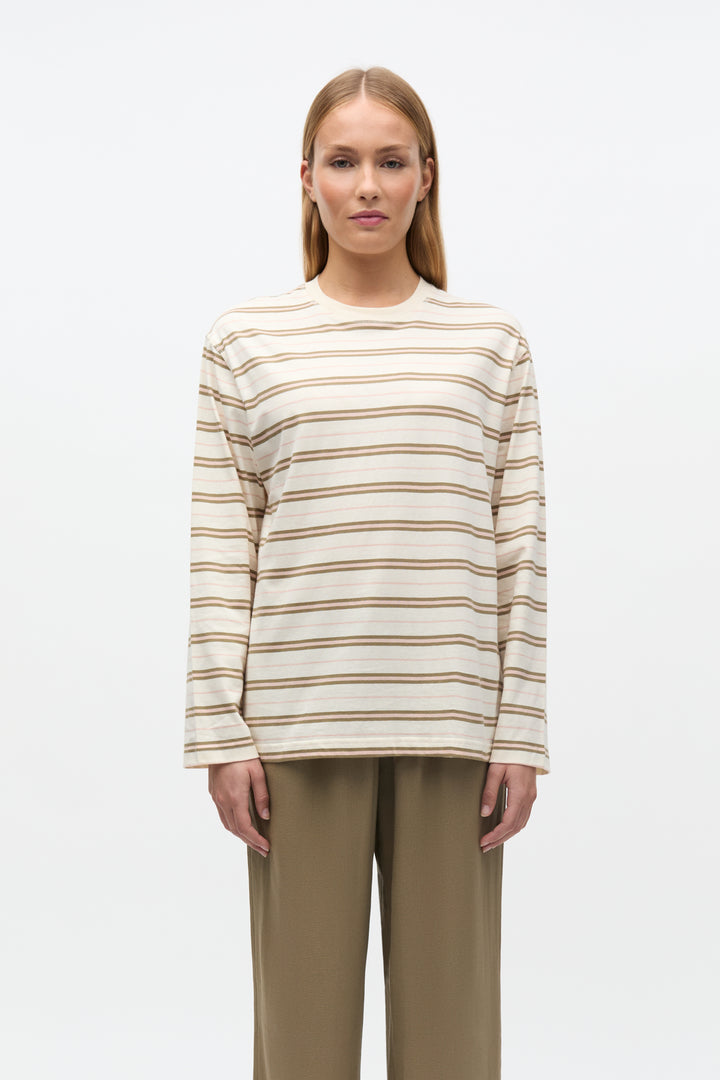 Enkulla Ls Stripe 5310 - Rose Cream Stripe