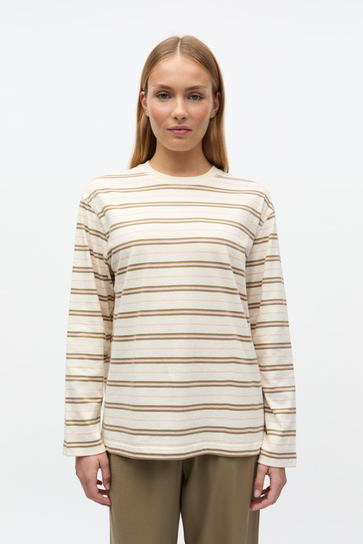 Enkulla Ls Stripe 5310 - Rose Cream Stripe