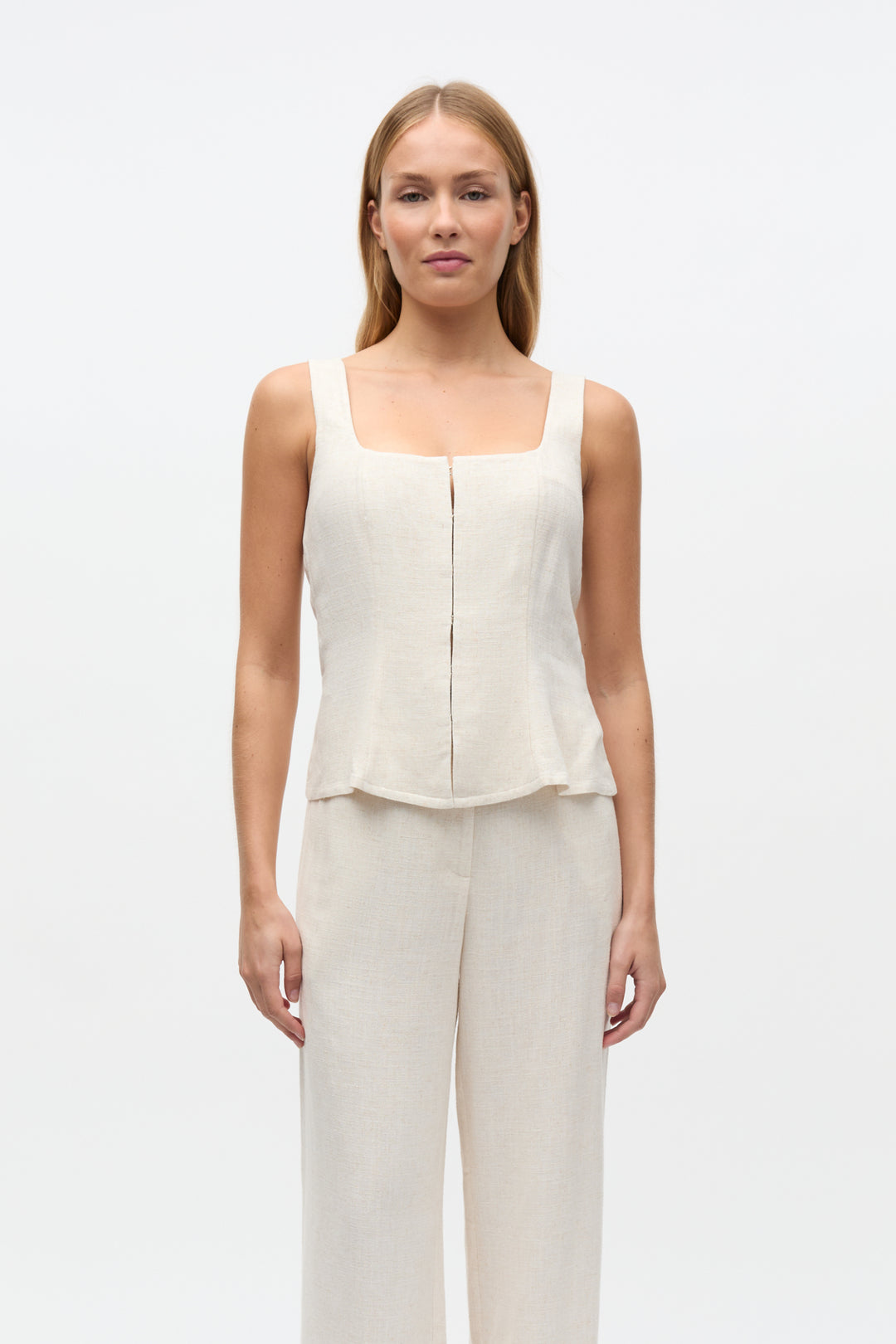 Enkeely Top 7247 - Light Sand Mel