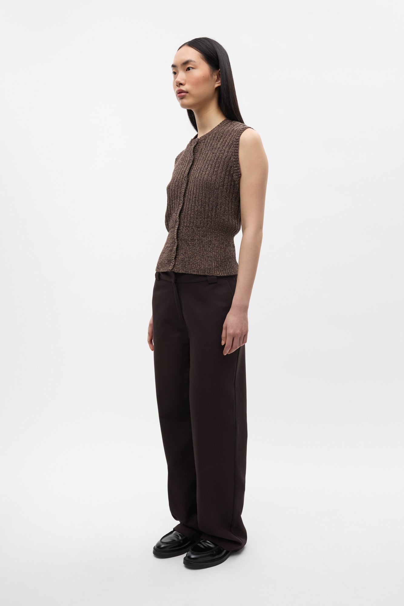 Endysis O-N Vest 7168 - Chocolate/Brindle