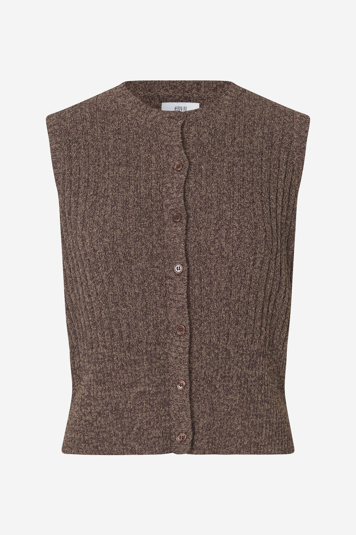 Endysis O-N Vest 7168 - Chocolate/Brindle