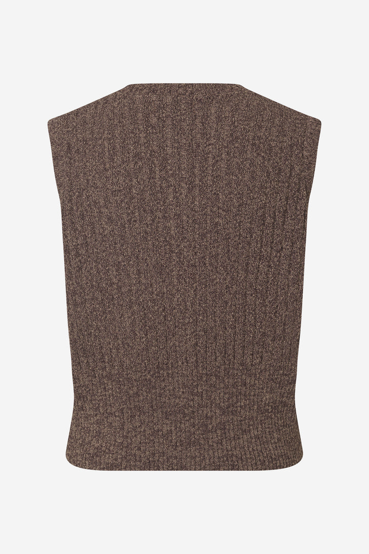 Endysis O-N Vest 7168 - Chocolate/Brindle