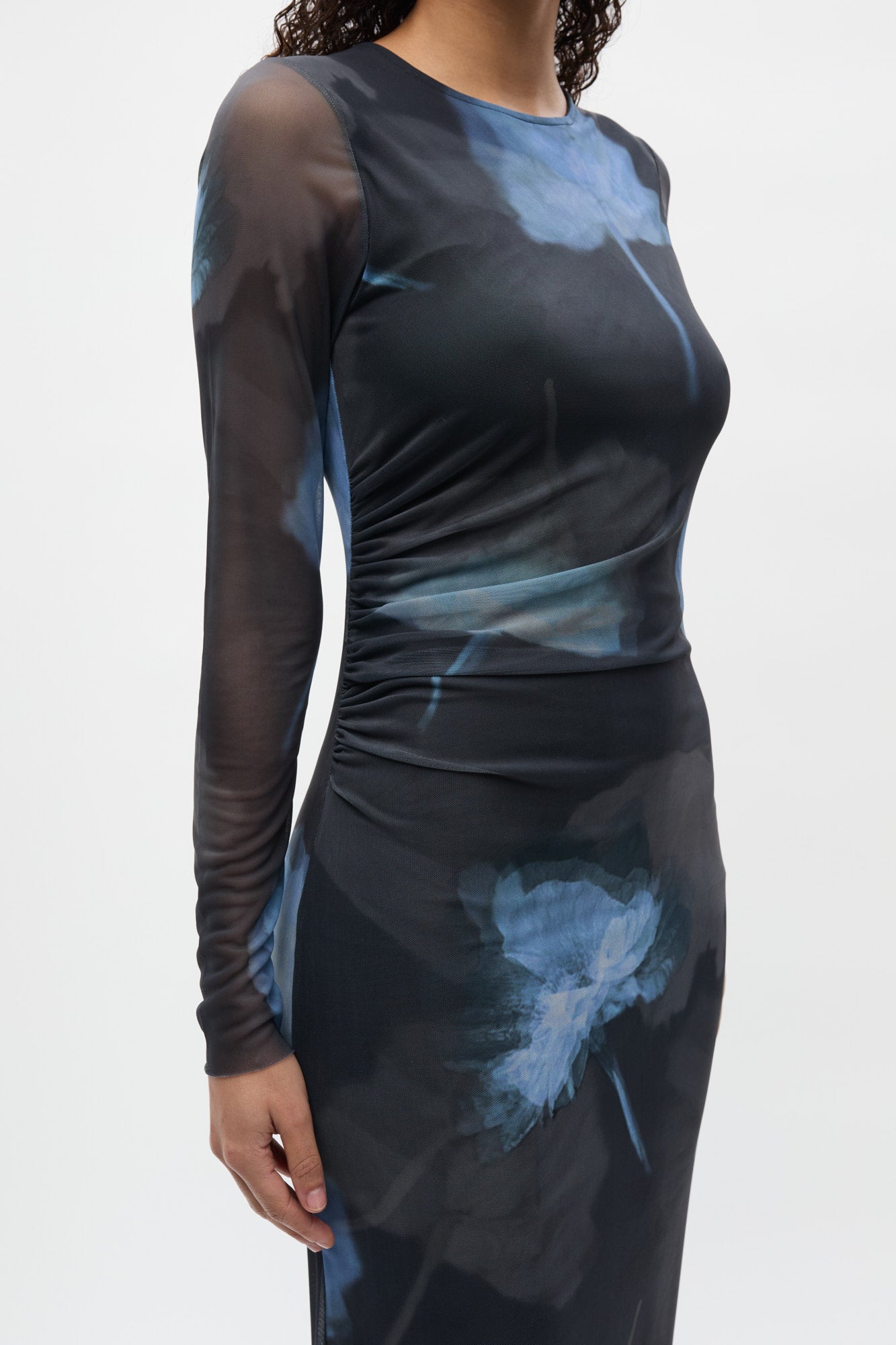 Enlomond Ls Dress Aop 7042 - Winter Garden