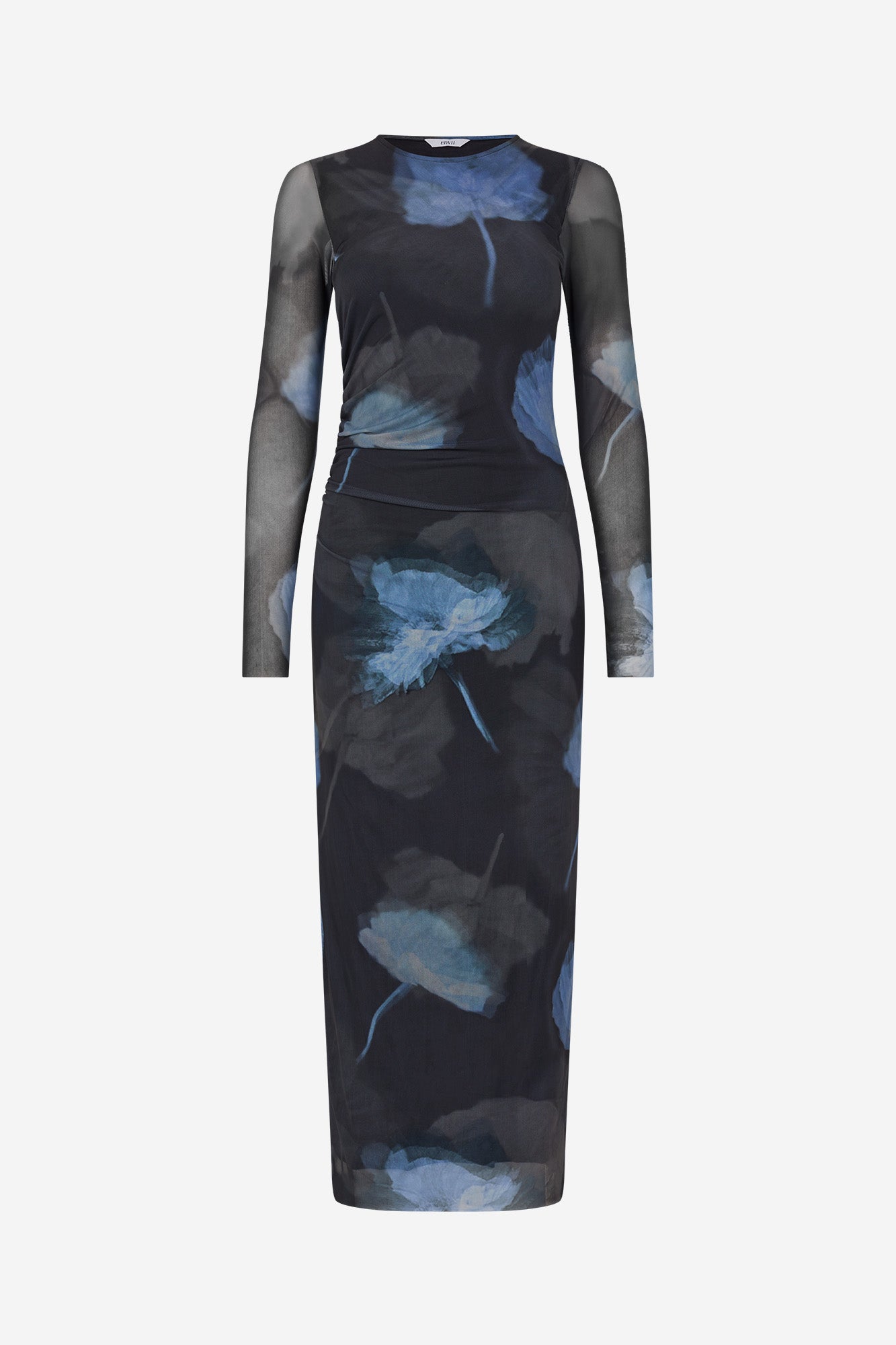 Enlomond Ls Dress Aop 7042 - Winter Garden