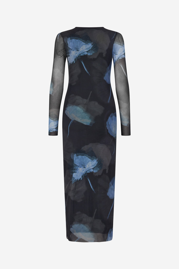 Enlomond Ls Dress Aop 7042 - Winter Garden