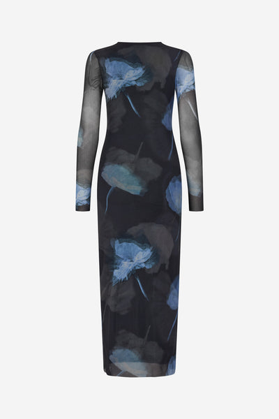 Enlomond Ls Dress Aop 7042 - Winter Garden