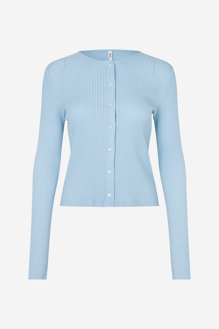 Envolvi Ls Long Cardigan 7275 - Powder Blue