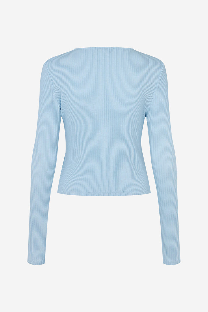 Envolvi Ls Long Cardigan 7275 - Powder Blue