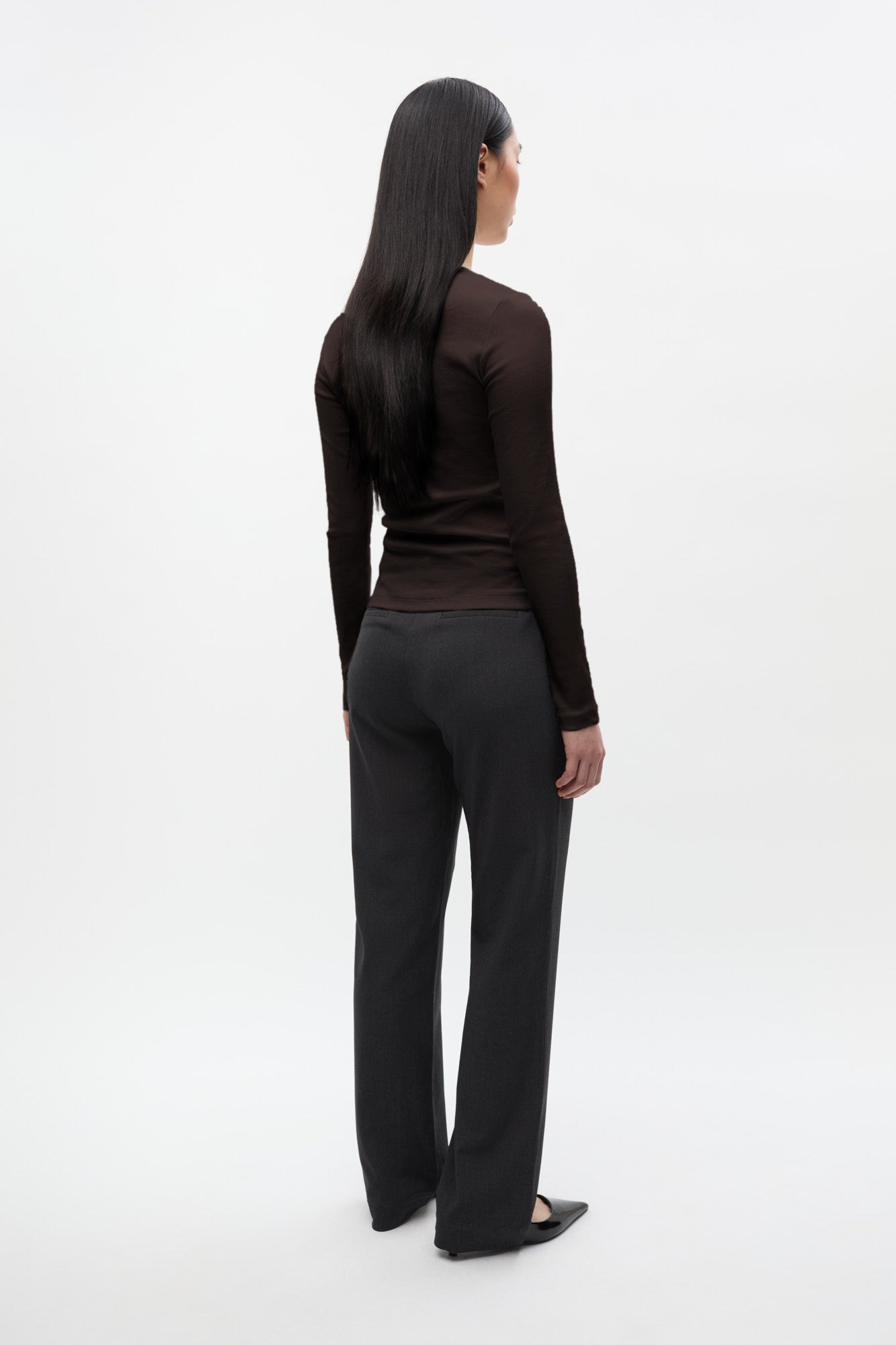 Enally Ls O-N Tee 5314 - Chocolate Torte