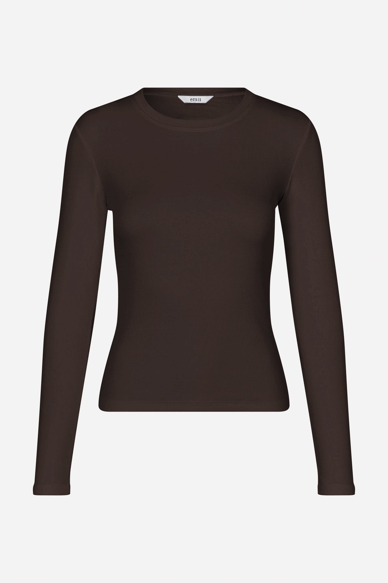 Enally Ls O-N Tee 5314 - Chocolate Torte