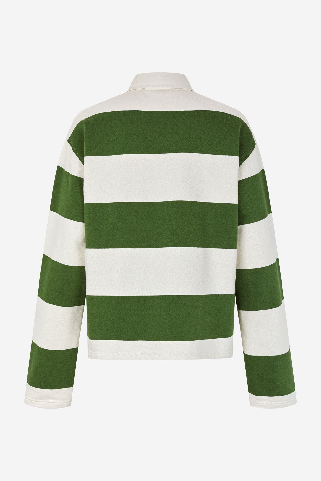 Entour Ls Polo St 7173 - Chive Gardenia Stripe