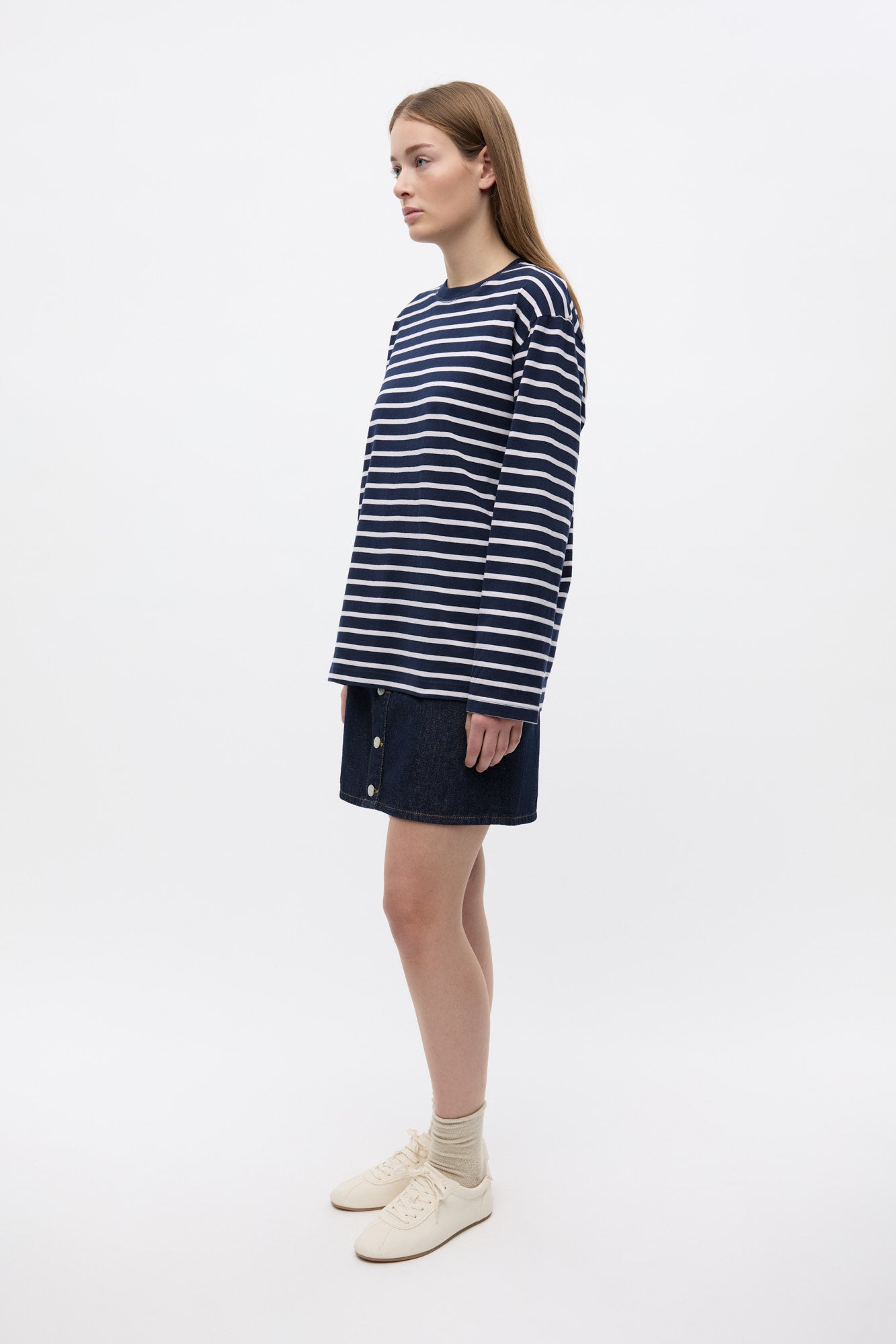 Enkulla Ls Stripe 5310 - Navy Fog Stripe