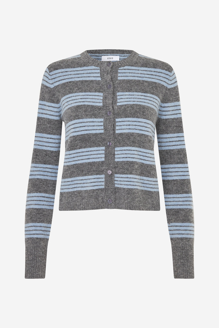 Enada Ls Cardigan St 7216 - Faded Denim St