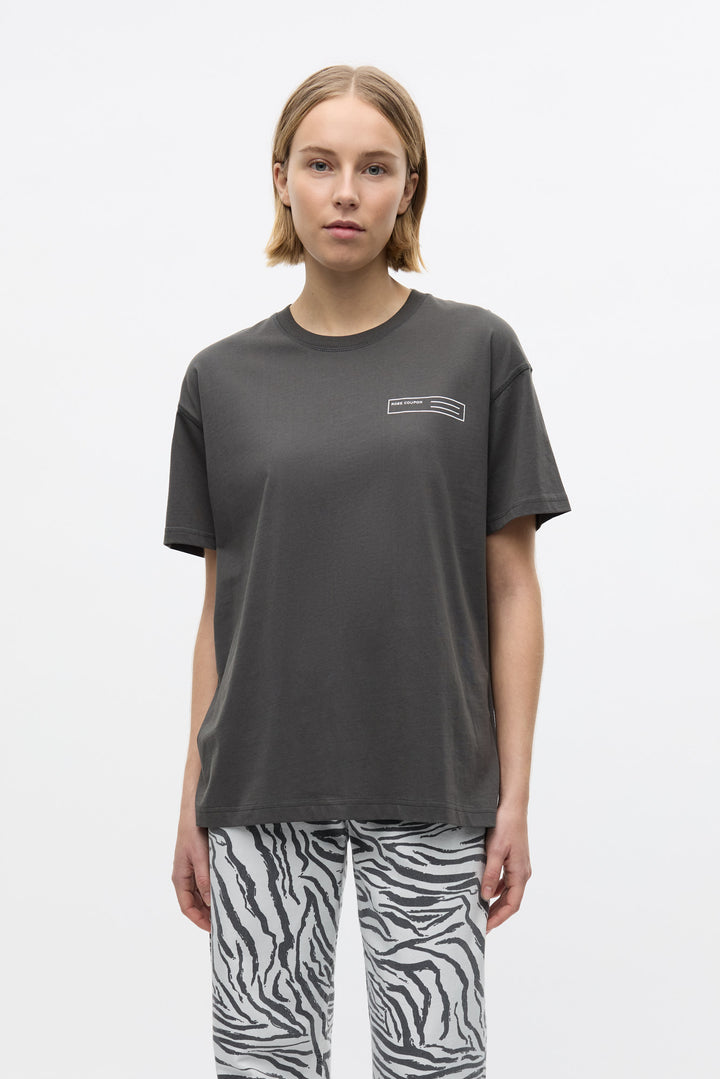 Enkulla Ss Tee 5310 - Asphalt Rose
