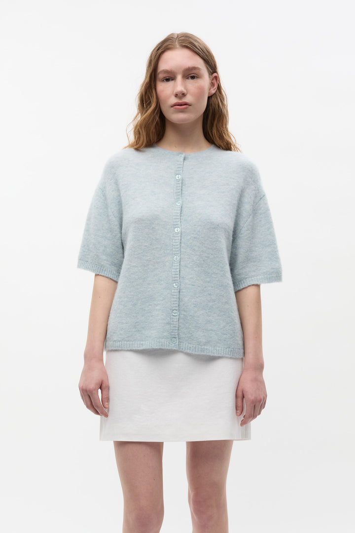 Enada Ss Cardigan 7216 - Illusion Blue Mel