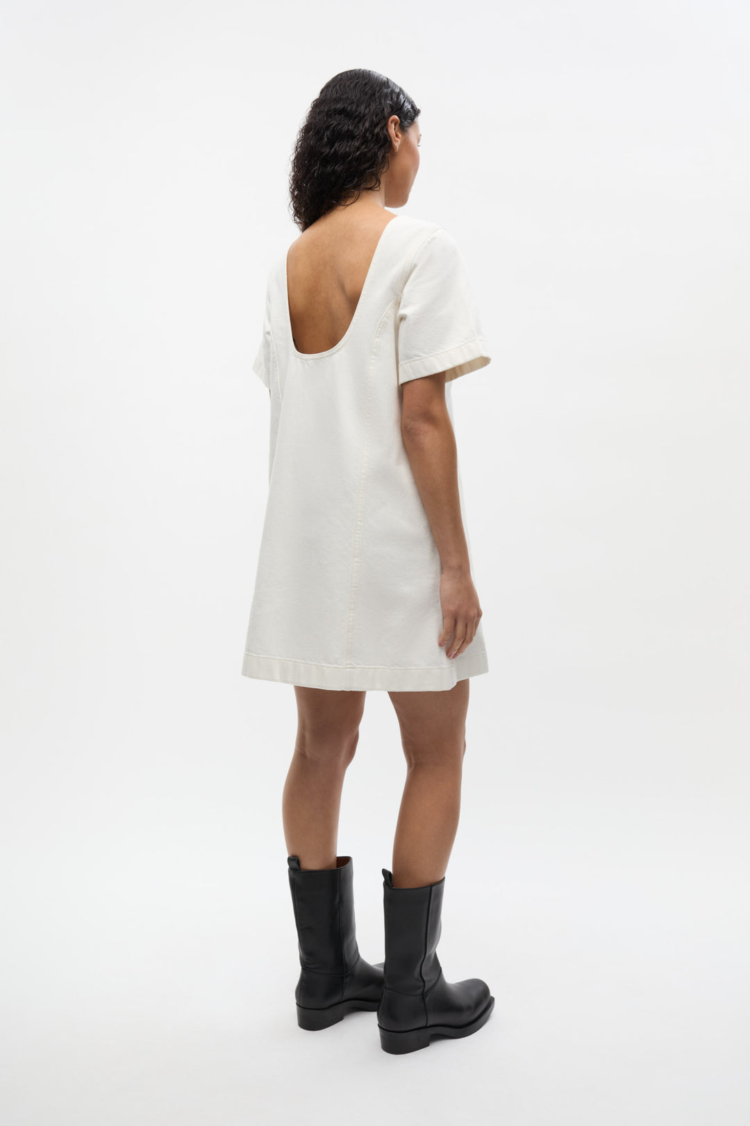 Enball Ss Dress 7136 - Ecru