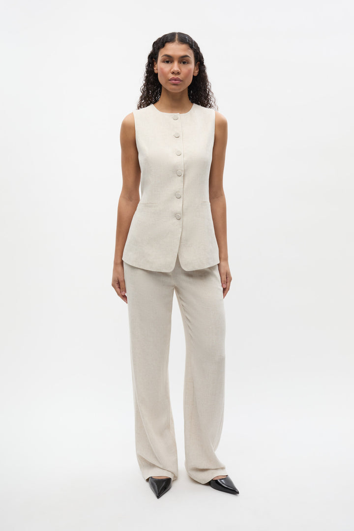 Enatenna Pants 7247 - Light Sand Mel