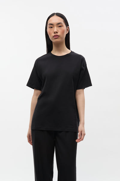 Enkulla Ss Tee Solid 5310 - Black