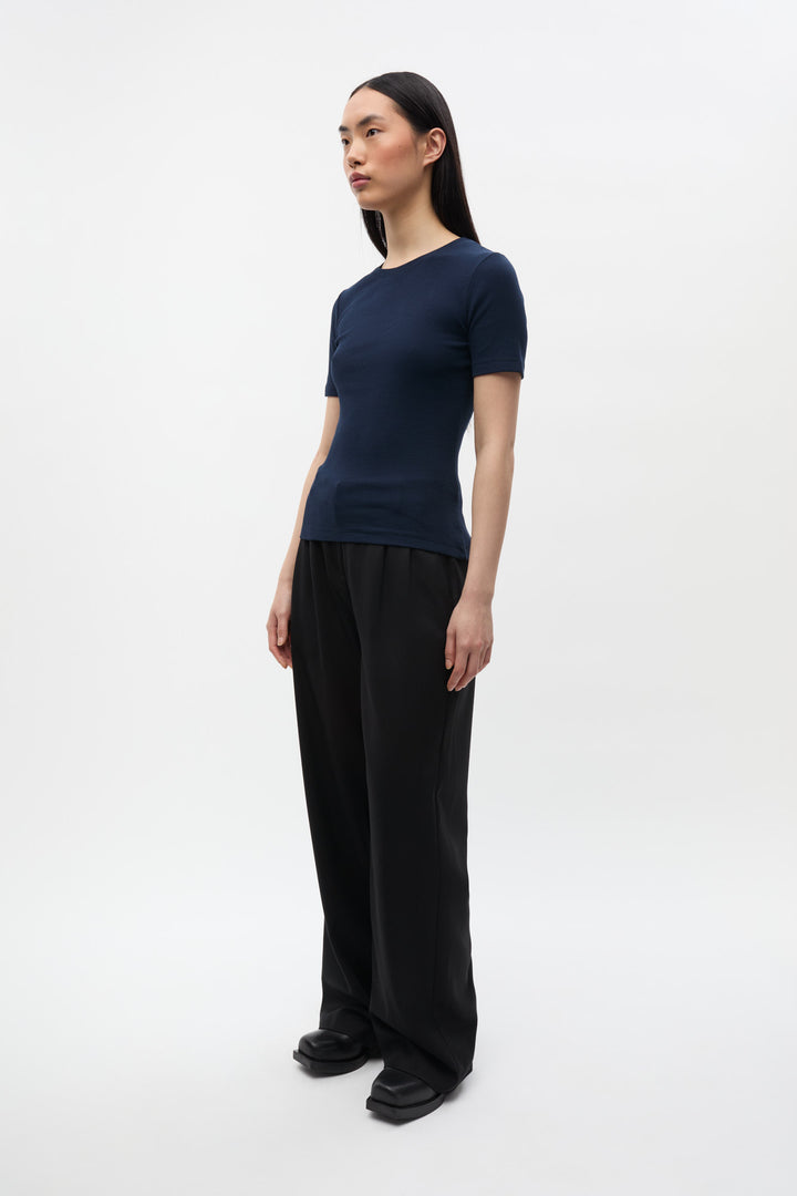 Enally Ss O-N Tee 5314 - Navy Blazer