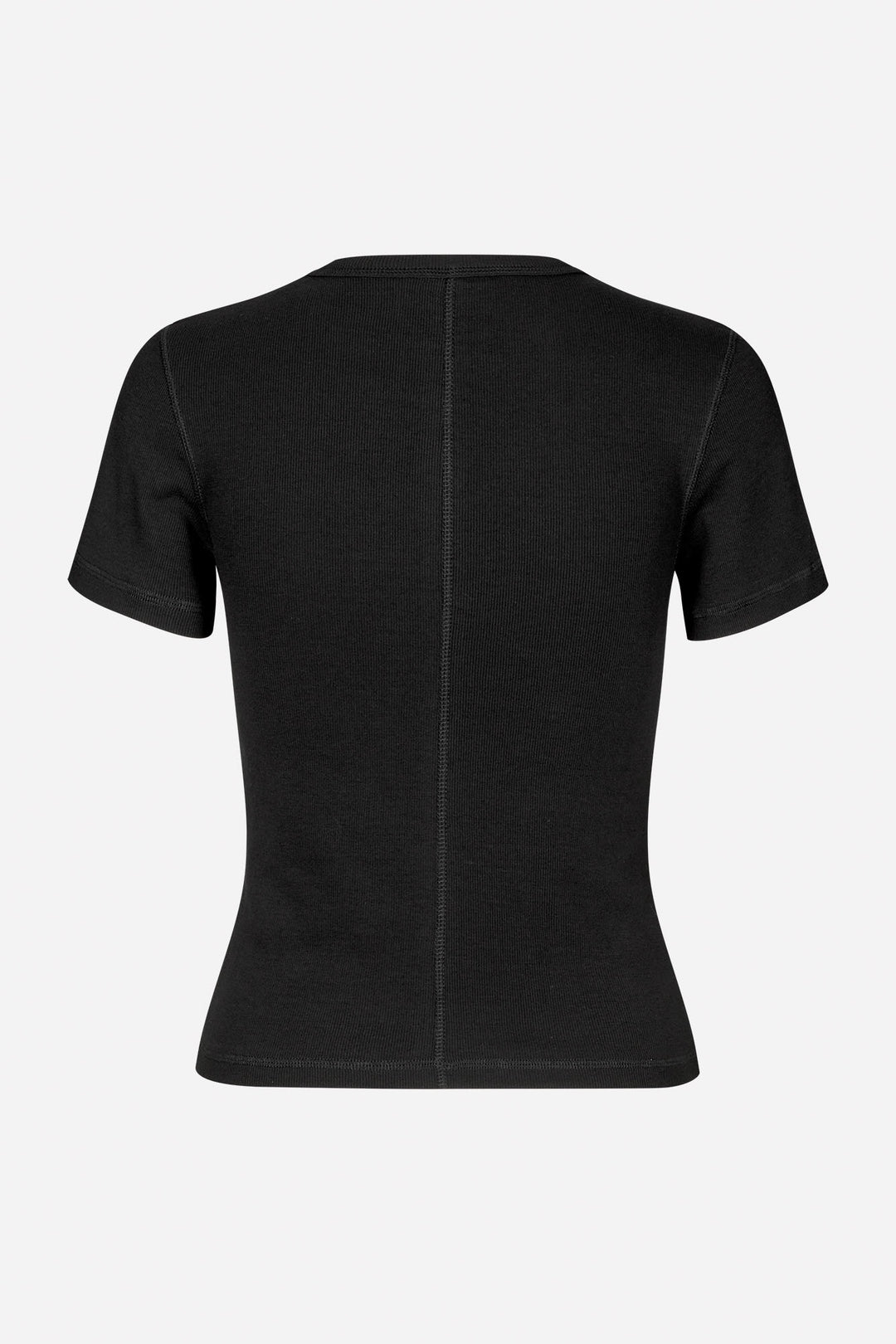 Enally Ss Crop Tee 5314 - Black
