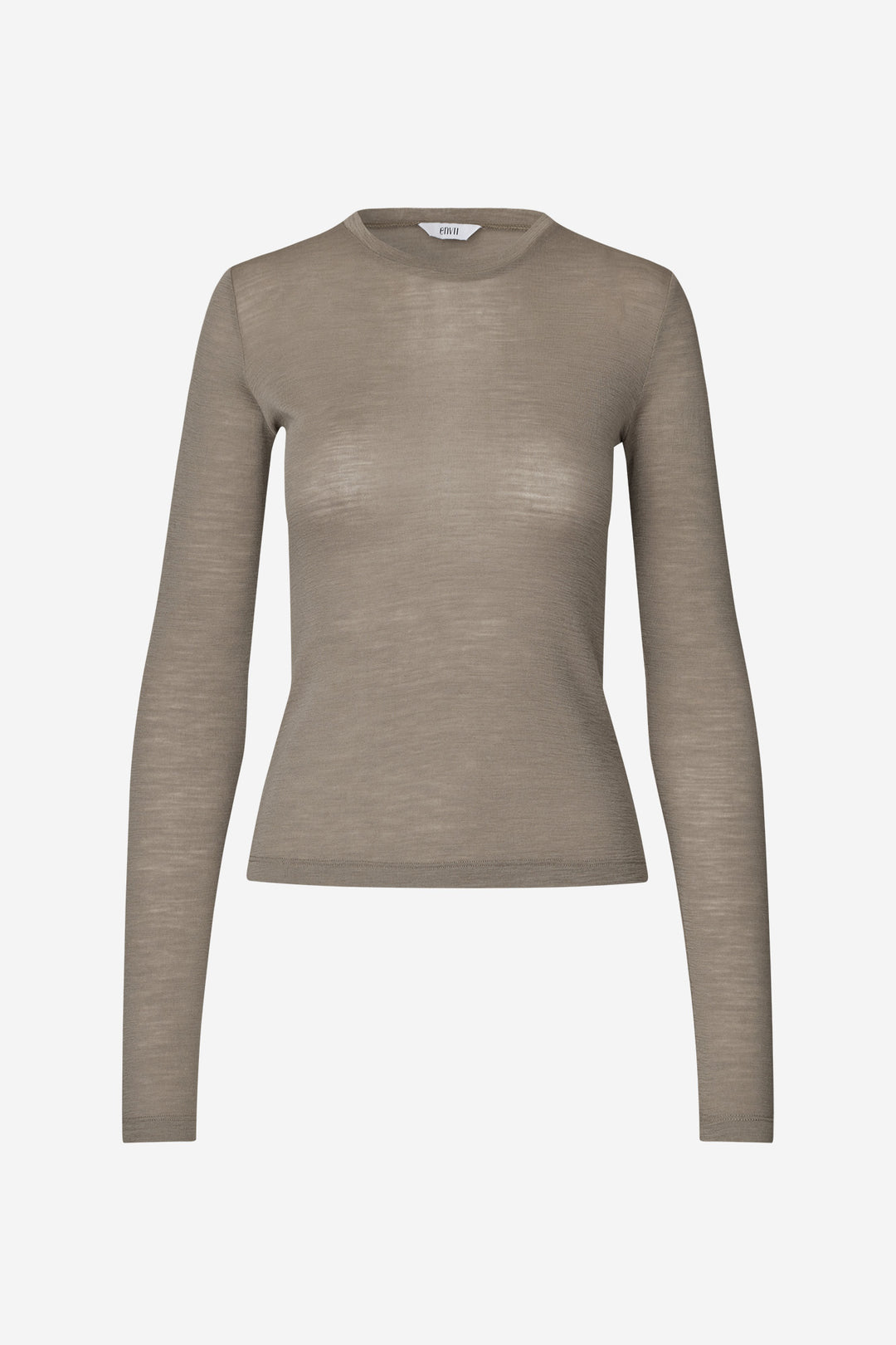 Enanna Ls O-N Tee 7226 - Brindle