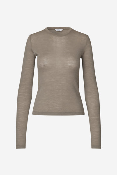 Enanna Ls O-N Tee 7226 - Brindle