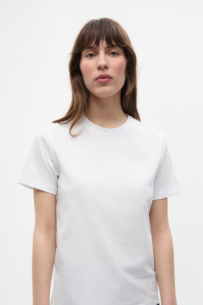 Enisa Ss O-N Tee 7255 - Bright White