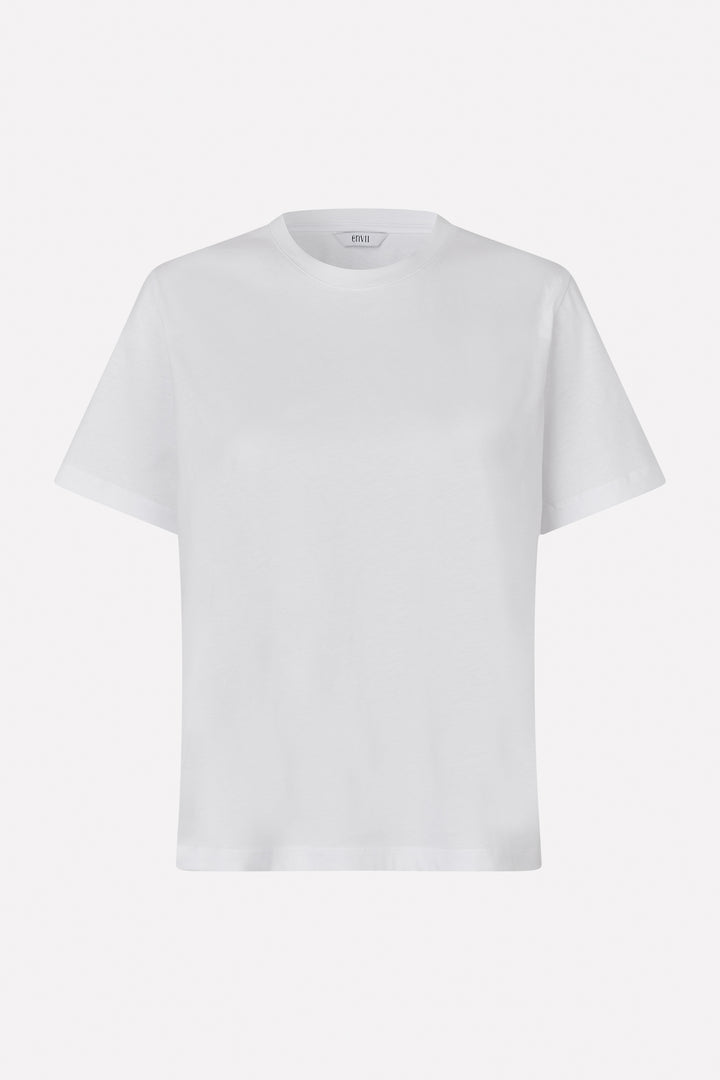 Enisa Ss O-N Tee 7255 - Bright White