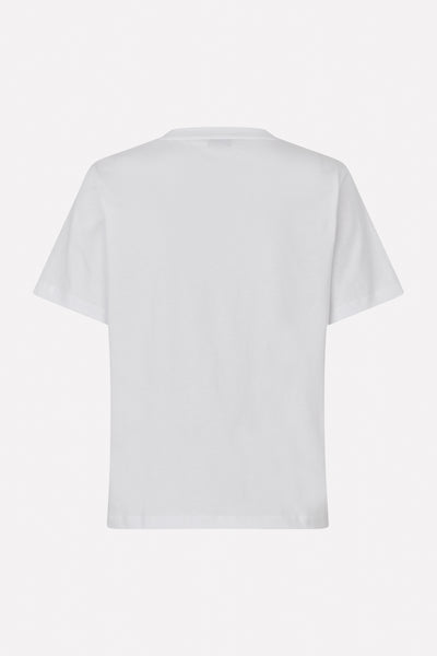 Enisa Ss O-N Tee 7255 - Bright White