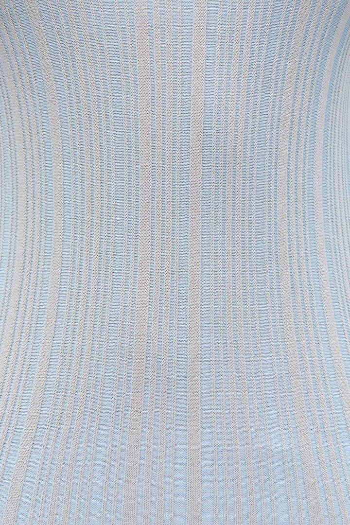 Enlany Ls Knit 7402 - Faded Denim Grey