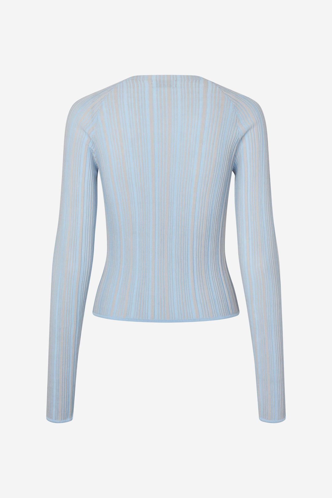 Enlany Ls Knit 7402 - Faded Denim Grey