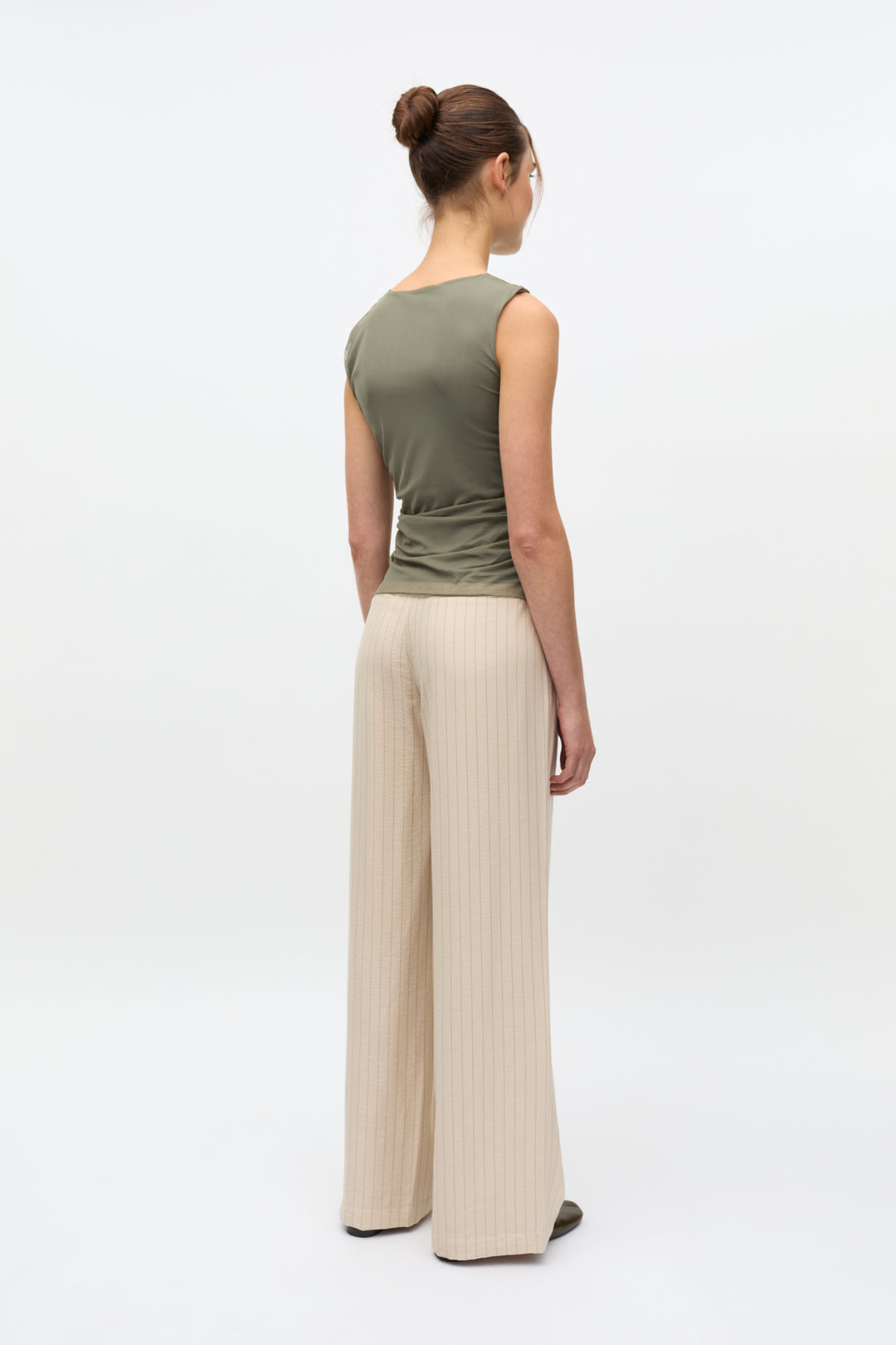 Ennicola Tank Top 7042 - Smokey Olive