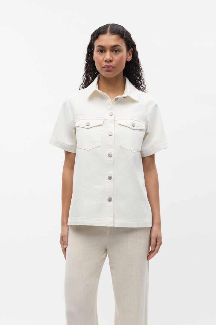 Enmass Ss Shirt 7136 - Ecru