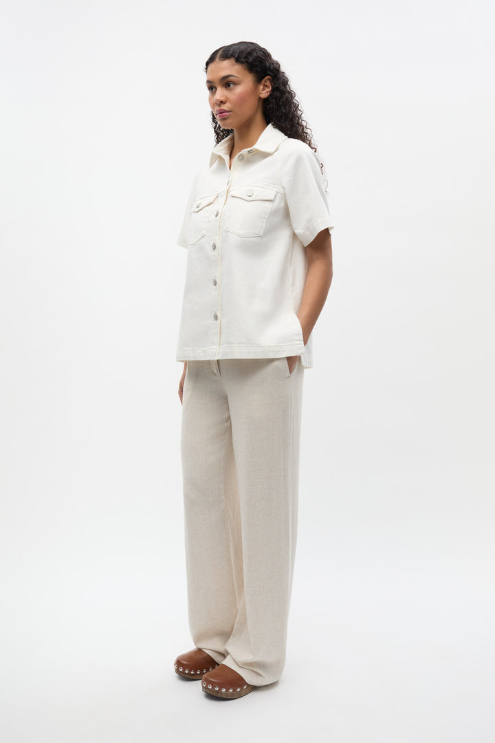 Enmass Ss Shirt 7136 - Ecru