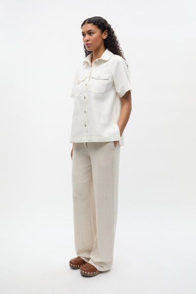 Mass Ss Shirt 7136 - Ecru