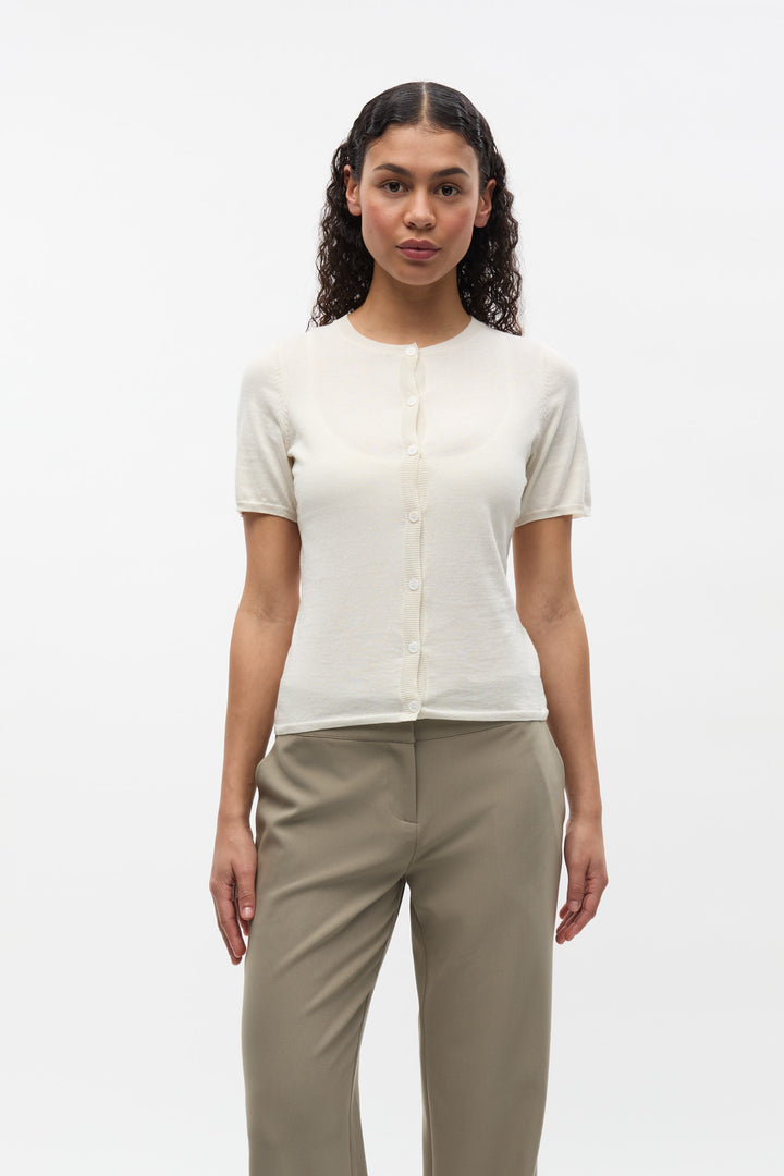 EnGreta Ss Cardigan 7252 - Gardenia