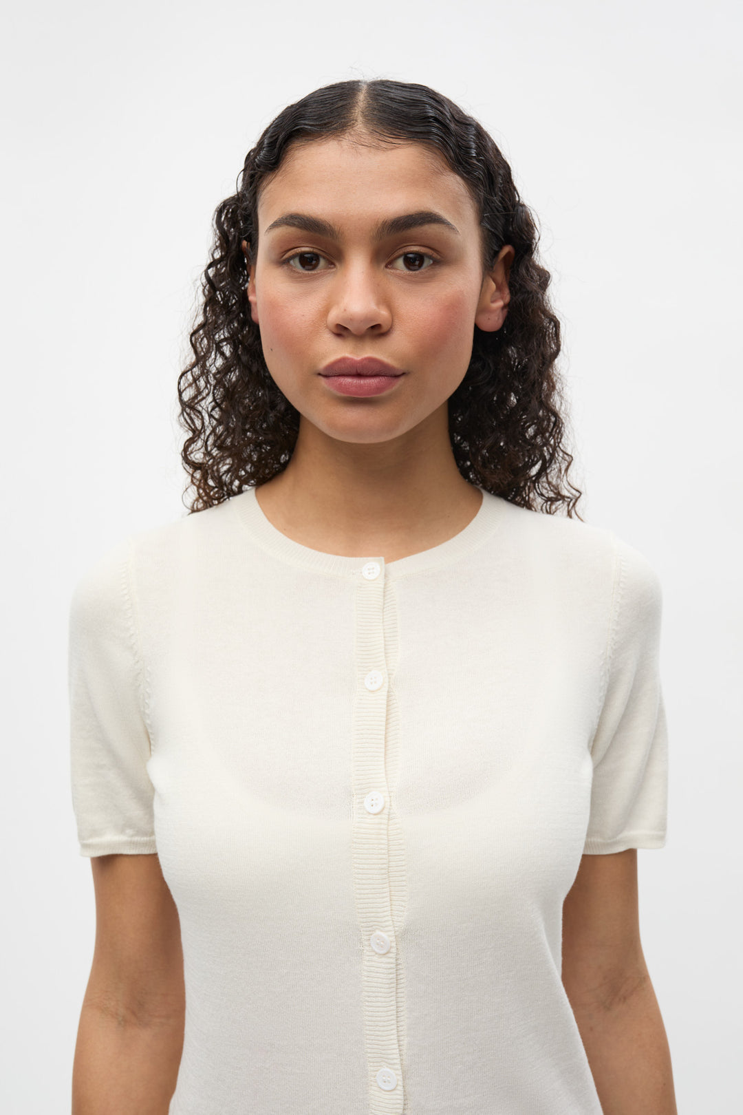 EnGreta Ss Cardigan 7252 - Gardenia