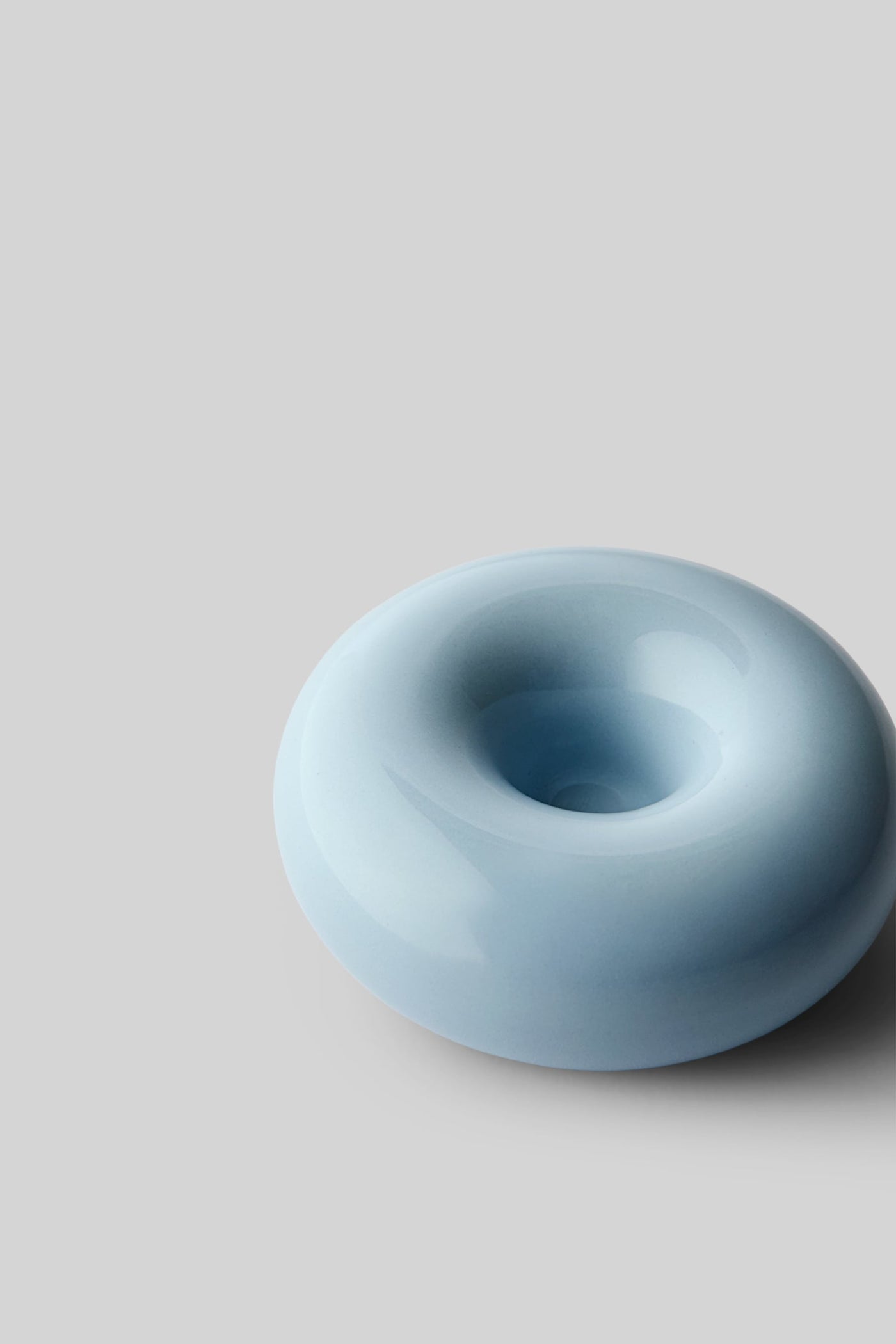 Bob Candle Holder - Small - Light Blue