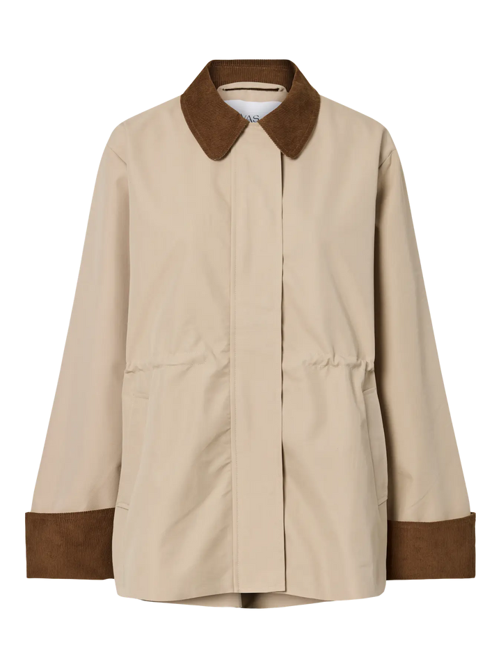 Yasanca Ls Parka Jacket S. Noos - Oxford Tan